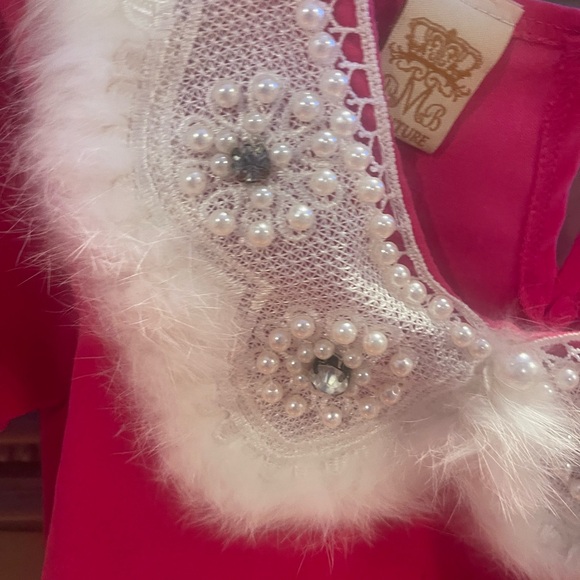 Mia Belle RMB Couture Holiday Party Dress SZ 5Y - Picture 3 of 8